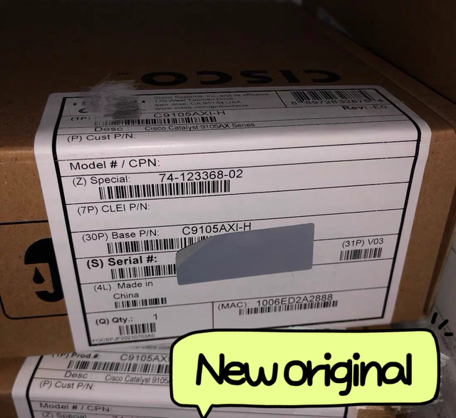C9105AXI-H Ciscos 9105AX Indoor Access Point C9105AXI-H 9100 WiFi 6 APs 2x2 MIMO with Two Spatial Streams