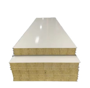 Industrial Moisture- and Fire-Resistant Rock Wool Acoustic Sandwich Panel for Roof Applications - Product Image 1