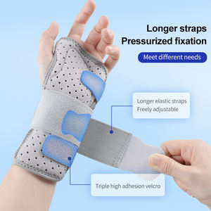 Órtese de Punho Ajustável com Talas, Suporte de Compressão para Mão para Síndrome do Túnel do Carpo, Artrite, Tira de Velcro para Homens e Mulheres - Product Image 2