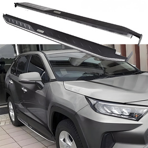 JOESHIER - Juego Completo de Estribos Laterales de Aleación de Aluminio 4x4 para Autos Todoterreno y de Lujo, con Fijación por Tornillos, para Toyota RAV4 2019-2026 SUV - Product Image 4