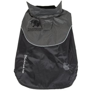DB Touchdog Subzero-Storm Abrigo impermeable para perros con tecnología reflectante 3M Tecnología Blackshark Ropa reflectante para Perros Negros - Product Image 4