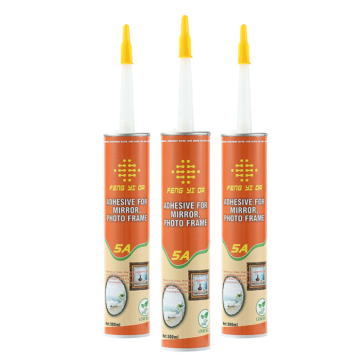 ECO friendly pvc window frame Nail Free adhesive structural silicone sealant for cast iron