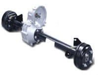 Ensemble d'essieu arrière différentiel de moteur de véhicule électrique de capacité de charge lourde de 2 tonnes - Product Image 2