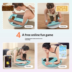 Palla per <span class=keywords><strong>Equilibrio</strong></span> a Mezza <span class=keywords><strong>Sfera</strong></span> Ispessita Modello Gordon G-PAD per Bruciare Grassi, Modellare il Corpo, Allenamento Pilates e Yoga - Product Image 2