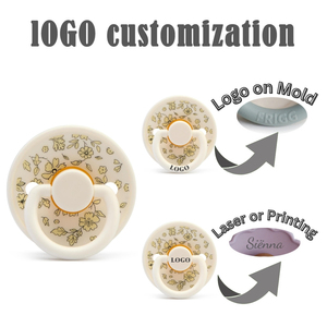 Nuovo arrivo ciuccio manichino stampato BPA Free in gomma naturale ciuccio per bambini allattato <span class=keywords><strong>al</strong></span> seno - Product Image 5