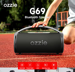 G69 TWS 70W RGB Portable Subwoofer Audio Player Haut-parleurs Haute Qualité Loud <span class=keywords><strong>Bass</strong></span> 10.8V 5000mAh Power Bank Hand-Free Calling - Product Image 2