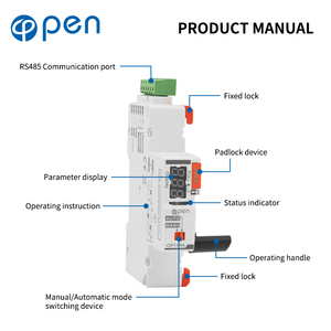RS485 trên và dưới Điện áp 220V mạch tự động recloser chuyển đổi điều khiển từ xa tự động recloser chức năng điều chỉnh thời gian - Product Image 2