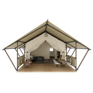 Lona resistente Warm Safari <span class=keywords><strong>Tent</strong></span> Glamping Hotel para pareja y familia - Product Image 2