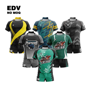 Nuevo Diseño de Camiseta de Rugby, Uniforme de Rugby de Alta Calidad, Uniforme de Rugby de Secado Rápido - Product Image 1