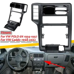 1x Cubierta de Marco de Salida de Aire para Consola Central Delantera de Coche para VW POLO 6N 1994-1997 para Caddy 1998-2002 ABS 6N1858071A 6N1858069A - Product Image 1