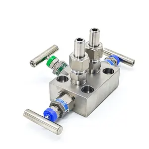 High Quality Stainless Steel Original 5 Way Valve Manifolds For Rosemount Transmitter