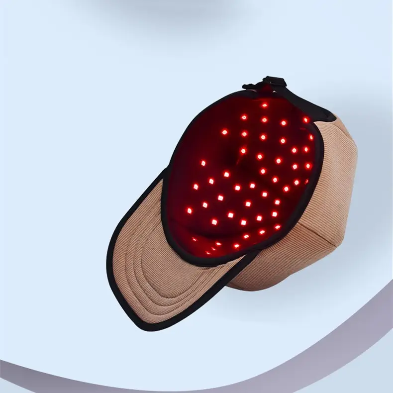 660nm 850nm OEM LED liệu pháp ánh sáng đèn Red Light Therapy cap Red Light Therapy hat cho salon phòng khám