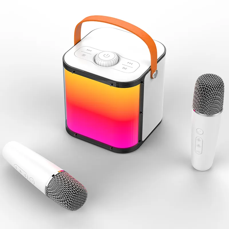 Chất Lượng Cao Âm Nhạc Dazzle Âm Thanh Bầu Không Khí Ánh Sáng Loa Siêu Trầm Loa Bluetooth Không Dây Với Microphone