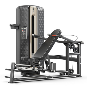 Máquina de press de pecho y hombros sentado, equipo de fitness comercial de doble función para gimnasios - Product Image 1