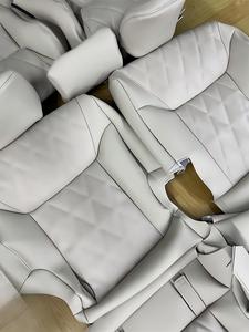 <span class=keywords><strong>Coprisedili</strong></span> in Pelle di Lusso su Misura per Lexus LX <span class=keywords><strong>600</strong></span> 700h 570 400 Serie 2016-2022, Kit Protettivi per 3 File di Sedili, 7-8 Posti - Product Image 2