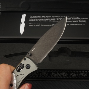 Coltello Tascabile <span class=keywords><strong>Benchmade</strong></span> 535BK-2501, 7,5 cm 50 °   Coltello KITH con Manico in Alluminio, Spedizione Rapida dagli USA per Uso Quotidiano all'Aperto - Product Image 5