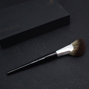 <span class=keywords><strong>Pinceau</strong></span> de maquillage personnalisable avec couvercle, forme de faucille, grande biseauture, pour <span class=keywords><strong>blush</strong></span>, outils de beauté, <span class=keywords><strong>pinceau</strong></span> de contour, virole en aluminium - Product Image 3