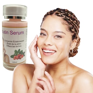 Marque privée uniformise la pigmentation traiter les taches de vieillesse les cicatrices réduisent les dommages causés par les rayons UV Alpha-Arbuti sérum éclaircissant booster intense - Product Image 1