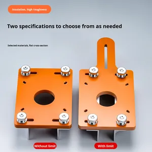DIY Brushless Wood Trimmer 2-in-1 Woodworking Slotting <strong>Tool</strong> with Guide Thickened Round &amp; <strong>Square</strong> Corner Grooving Machine OEM - Product Image 5