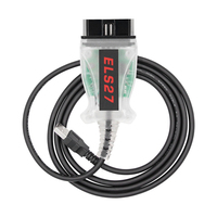 Cable de diagnóstico del escáner OBD 2 ELS27 para coche y escáner Forscan FT232RQ ELS27 para Ford, conector OBD