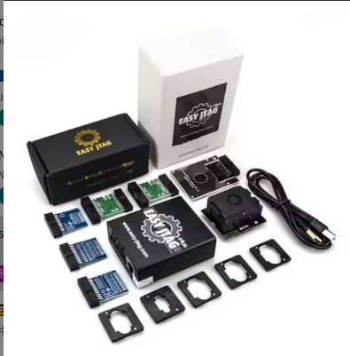 Z3X Easy JTAG Plus Box, EMMC 6 in 1 Adapter, EMMC Socket, BGA153, 169, BGA162, 186, BGA221, BGA529, 2024