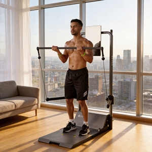 APTUS Fitness - Gimnasio en Casa Todo en Uno, Equipo de Entrenamiento de Resistencia Dinámica Plegable Inteligente, Compacto, ROBOTICS-A100 Todo en Uno, Inteligente para el Hogar - Product Image 3