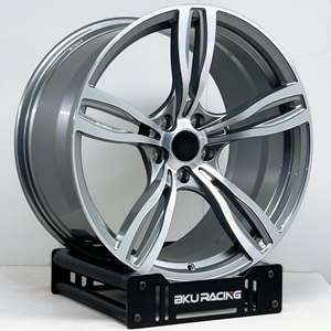 Jantes Bku forgées 5X120 pour <span class=keywords><strong>BMW</strong></span> Série 3 Série 5 E36 <span class=keywords><strong>E46</strong></span> E34 E90 E60, jantes en alliage gris canon de <span class=keywords><strong>17</strong></span>, 18 et 19 pouces - Product Image 3