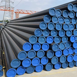 HDPE siyah su borusu DN20mm-1600mm deniz suyu arıtma boru hattı sulama borusu - Product Image 1