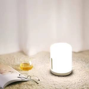 Lampe de chevet intelligente <span class=keywords><strong>Mi</strong></span> <span class=keywords><strong>2</strong></span> avec capteur tactile LED, contrôle par application, en plastique électrique pour usage domestique, automobile et hôtelier - Product Image 2