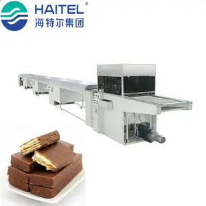 Profesional comercial SUS automática fruta seca aperitivos Chocolate Enrobing máquina de recubrimiento para la venta