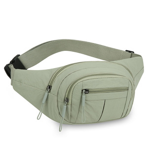 Women's Large Capacity Waist Bag Multiple Pockets Water Resistant Casual Crossbody Bag For Everyday Use Summer 2026 - Product Image 5