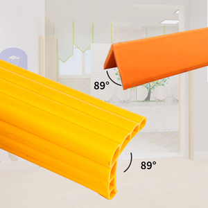 Bande de protection <span class=keywords><strong>d</strong></span>'angle en L haute résistance pour murs, anti-collision, pour hôpitaux, salons, carrelages, en PVC - Product Image 5