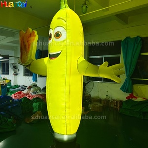 Muñeco Inflable Brillante de Hombre Plátano, Muñeco Inflable de Dibujos Animados, Bailarín de Aire Inflable con Logotipo Personalizado, Plátano Inflable para Promoción de Tiendas de Frutas - Product Image 6
