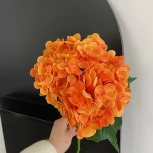 高品质真触感人造绣球花大头绿白绣球花乳胶绣球花用于婚礼装饰 - Product Image 5