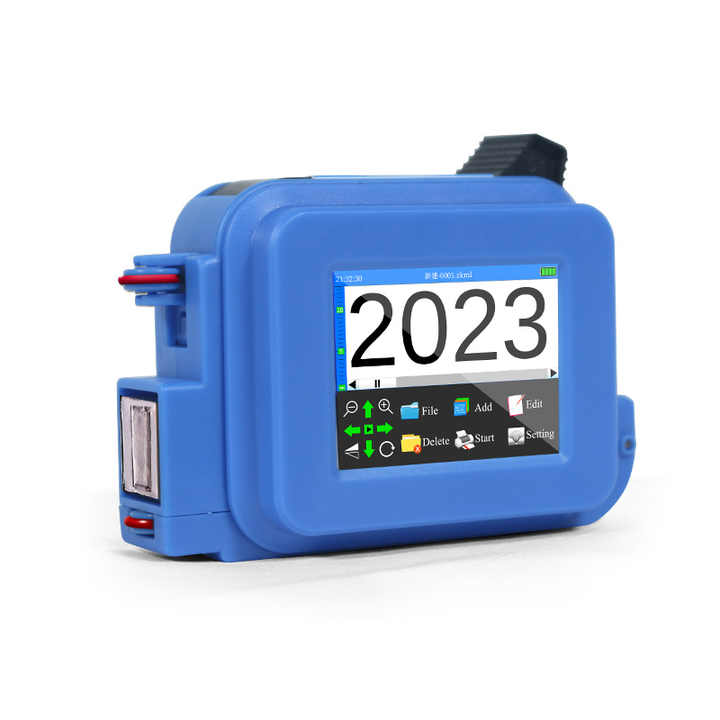 QR Barcode Batch Date Number Logo Expiry Date Coding Machine