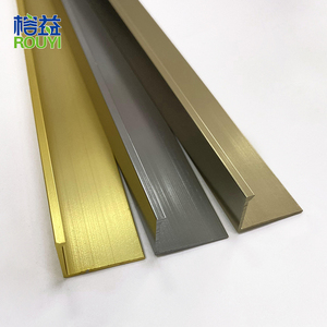 Perfil de Aluminio Tipo L de 2.5M para Decoración Arquitectónica, Moldura de Borde de Azulejo de Aluminio - Product Image 1