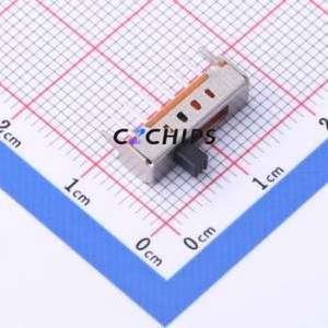 SS-14D07-3 Slide Switch Through hole Component (THT) Switch Rectangle Pin Header PC Pin Through Hole 300mA - Product Image 1