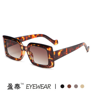 Square <b>Frame</b> Sunglasses UV400 PC Lens Women Fashionable - Product Image 4