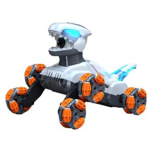 EPT Voiture dinosaure télécommandée robotique 8 roues, à détection gestuelle, avec fonctions de pulvérisation, de drift, d'escalade, de transformation et de retournement à 360° - Product Image 1