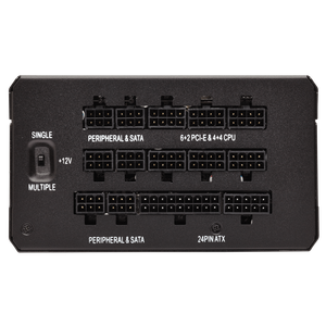 CORSAIR HX Serie <span class=keywords><strong>HX1000</strong></span> 1000W ATX12V V2.4 / EPS12V 2.92 80 PLUS PLATINUM Zertifiziertes Voll Modulares PFC-Netzteil - Product Image 2