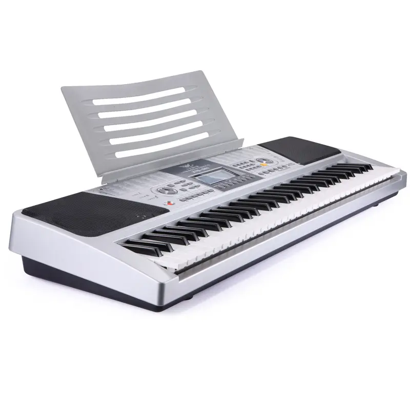 Angelet XTS-661 61 Tombol Multifungsi 200 Suara Irama LED Display LCD Midi Musik Keyboard Piano