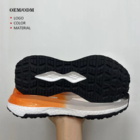 Nouvelle conception de semelles de baskets en EVA blanches, mode masculine, semelle extérieure en EVA, semelle de basket-ball