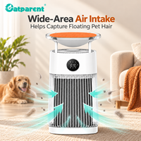 Purificateur d'air intelligent de conception nordique OEM pour voiture, maison, bureau, chambre, élimination des odeurs de bébé et d'animaux domestiques