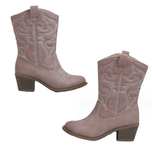 Nouvelles Arrivées Bottes d'Hiver en Caoutchouc et Peau de Porc pour Enfants, Bottes de Cowboy Personnalisées, Bottines pour Filles, Chaussures pour Garçons - Product Image 5