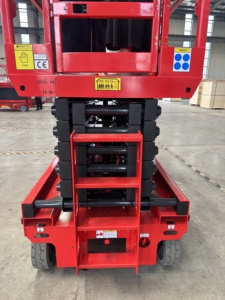 Genie jlg manlift trên không Nâng Nền tảng điện thủy lự<span class=keywords><strong>c</strong></span> nhỏ Scissor thang máy sizer Lift cho bán - Product Image 4