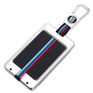 Étui de protection pour <span class=keywords><strong>clé</strong></span> de voiture en alliage de zinc et gel de silice pour Toyota LEVIN COROLLA RAV4 IZOA AVALON Plarad Camry, <span class=keywords><strong>porte</strong></span>-clés NFC - Product Image 1