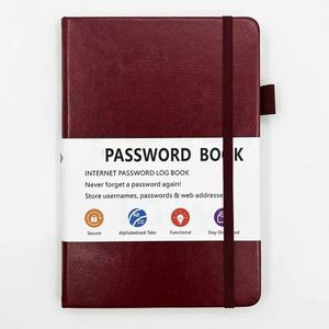 Hardcover <b>A5</b> <b>Diary</b> Dotted Lined Printed Planner Saddle Stitched Faux PU Leather Journal Gift Customizable PP - Product Image 2