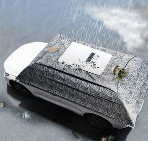 Accessori per esterni auto con telecomando per parasole auto auto con ricarica solare ombrellone Smart - Product Image 4