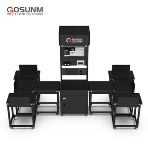 DWS-система 8-сортировочная машина для сортировки посылок для складской логистики, измерительная машина для взвешивания, сканирующая сталь - Product Image 1