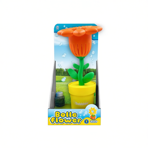 Jouet à bulles en plastique Bolle Flower avec lumière 33 cm pour les enfants, jeu en plein air - Product Image 1
